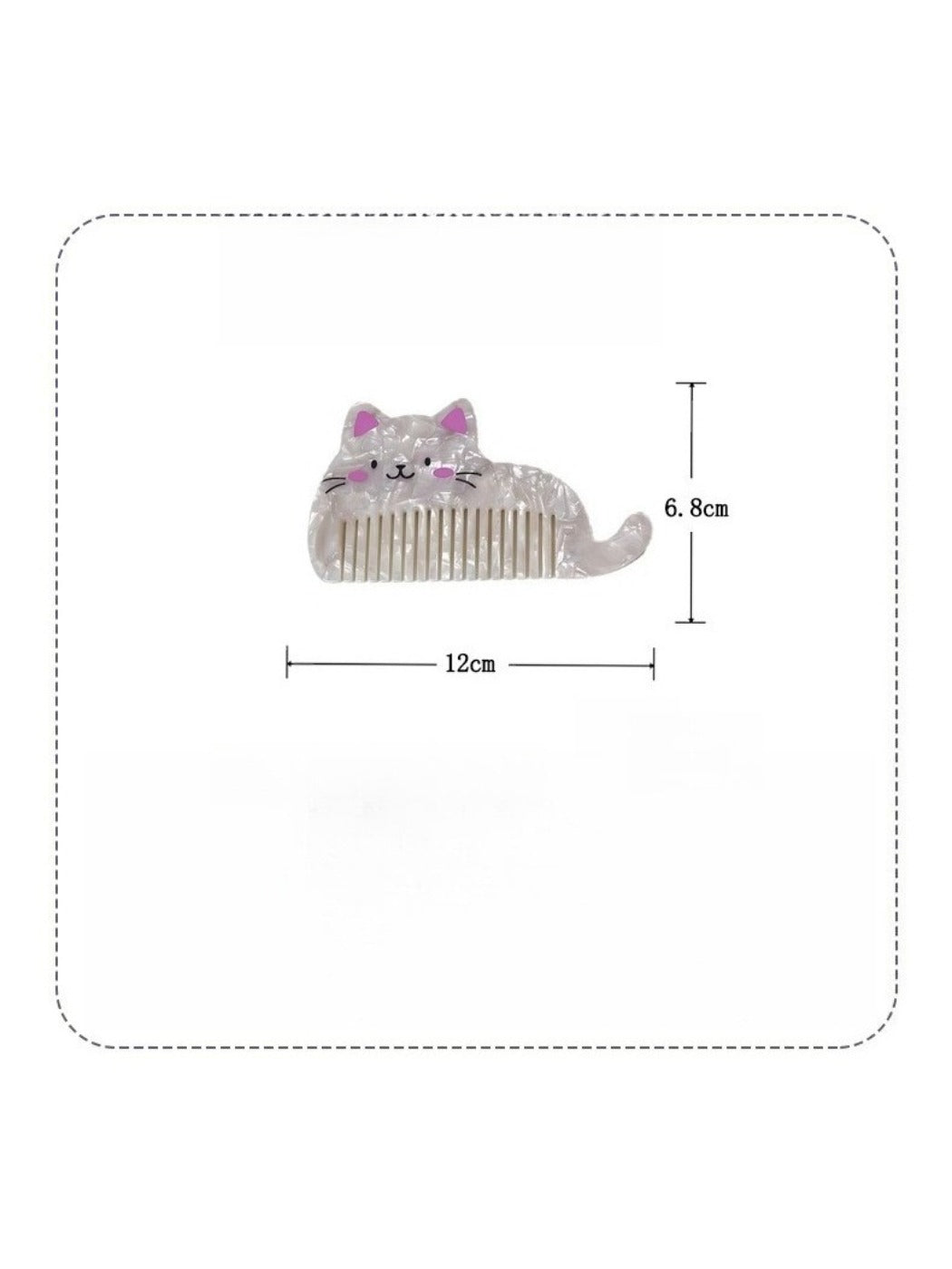 Camerow - Cute Cartoon Shaped Hair Comb