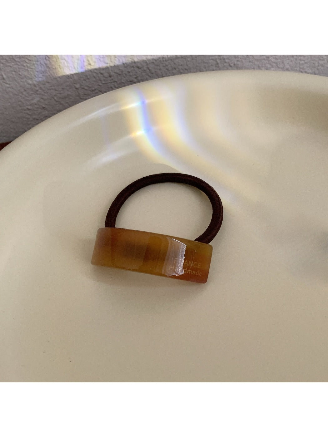 Gifty - Stylish Simple Curved Acetate Hair Tie