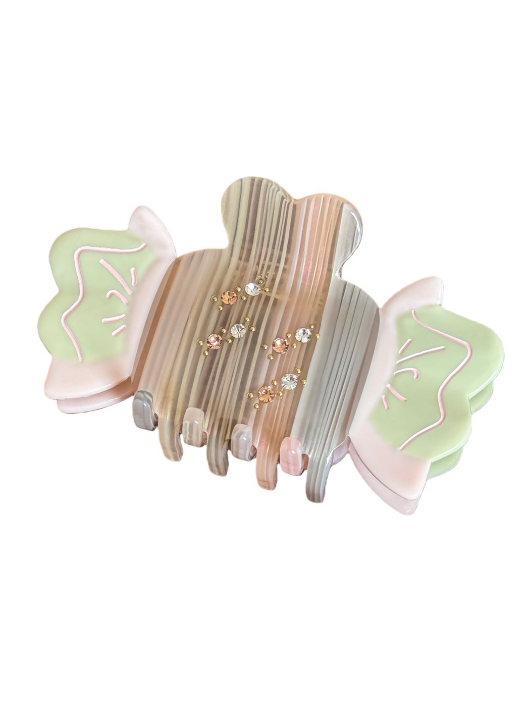 Beau - Sweet Candy Hair Clips Elegant Acetate