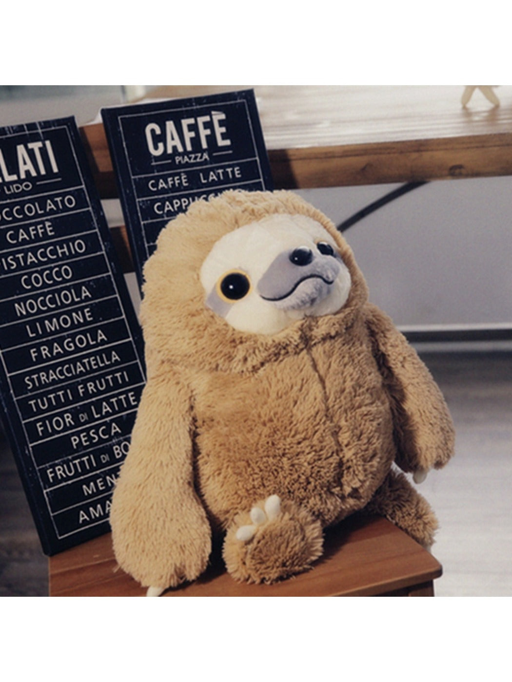 Kuta - Adorable Sloth Plush Toy Soft Stuffed Animal Pillow