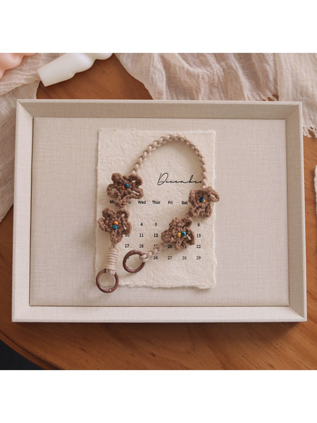 Keypus - Cute Flower Mobile Phone Lanyard