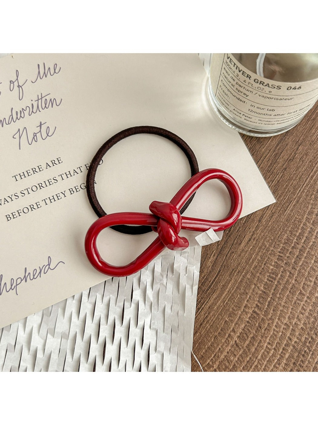 Gifty - Chic Acetate Bow Hair Ring