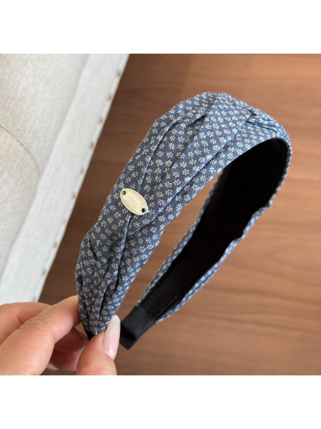 Gifty - Small Floral Print Scrunchie and Headband