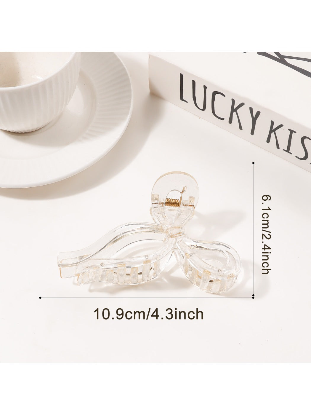 Beau - Stylish Bow Shaped Hair Claw Clip