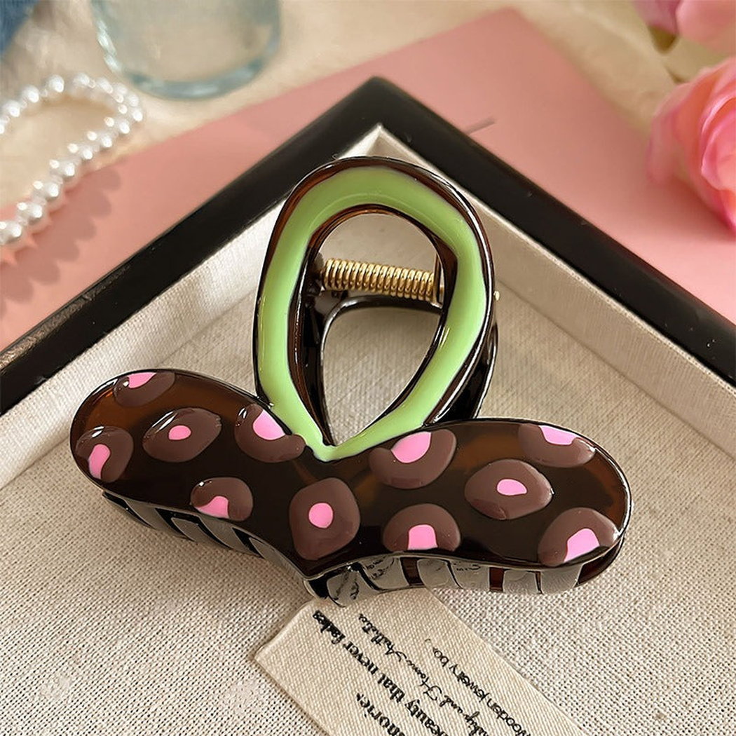 Beau - Heart Dotted Hair Claw