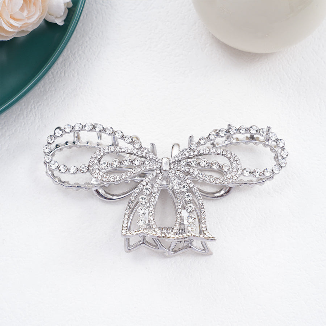 Beau - Bow-Motif Openwork Hair Claw