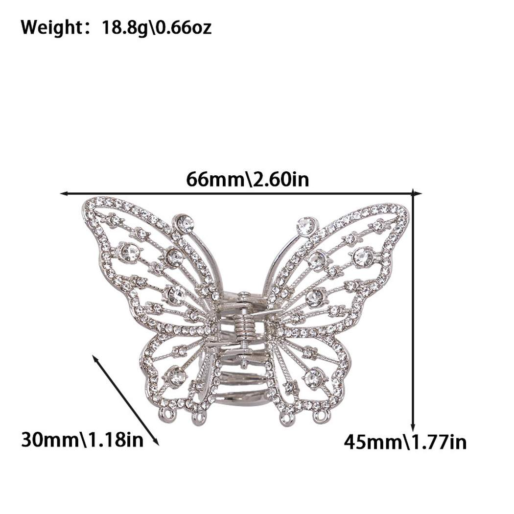 Beau - Butterfly Openwork Hair Claw