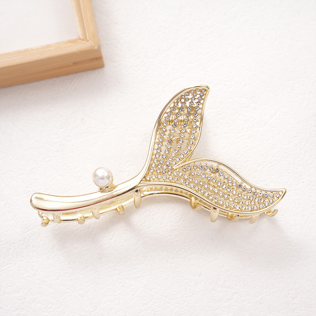 Beau - Mermaid Tail Curved Frame Hair Claw