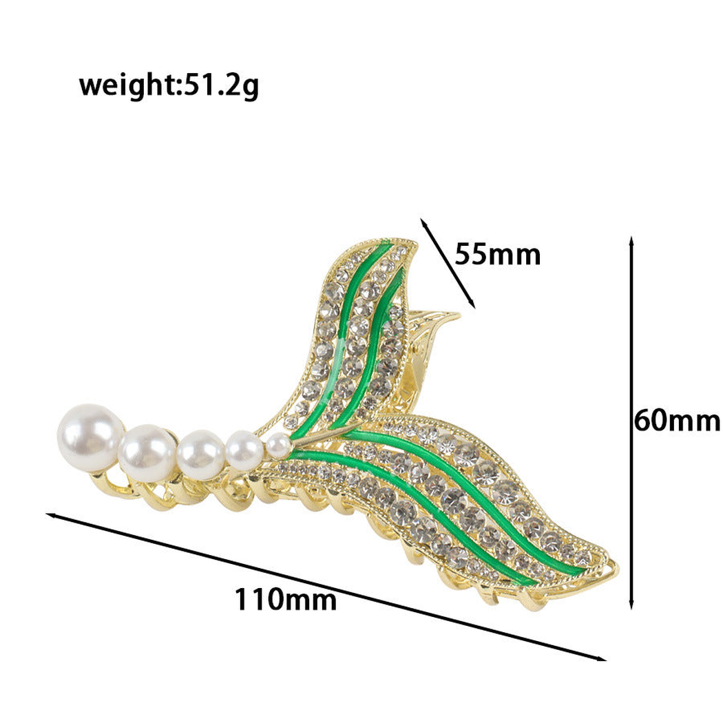 Beau - Fishtail Wavy Hair Claw