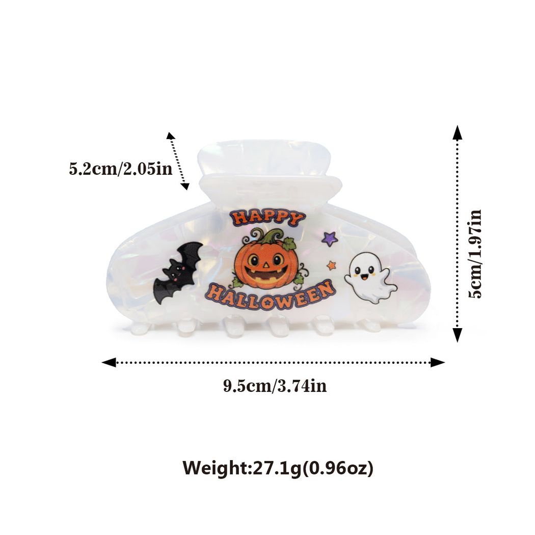 Beau - Halloween Holographic Character Hair Claw