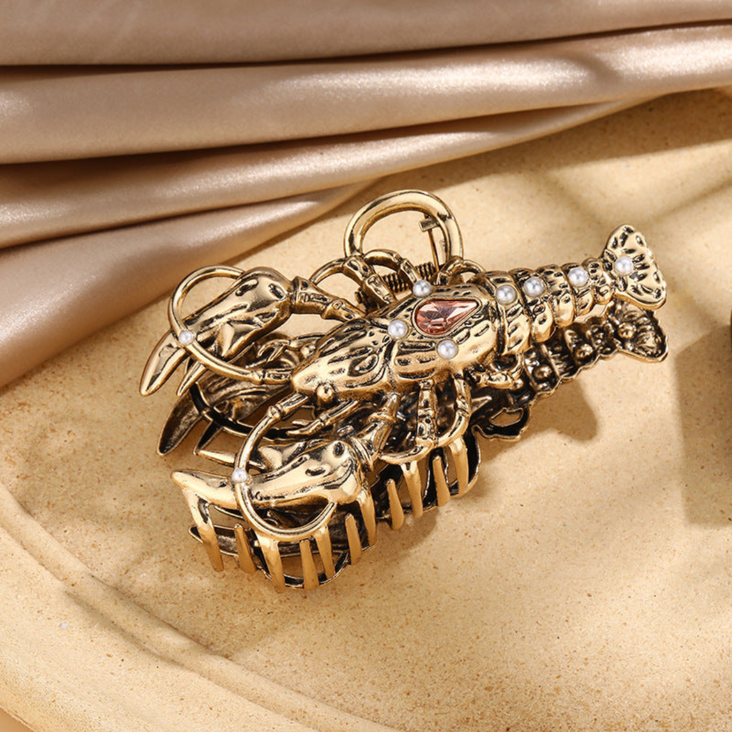 Beau - Mixed-Motif Figural Hair Claw