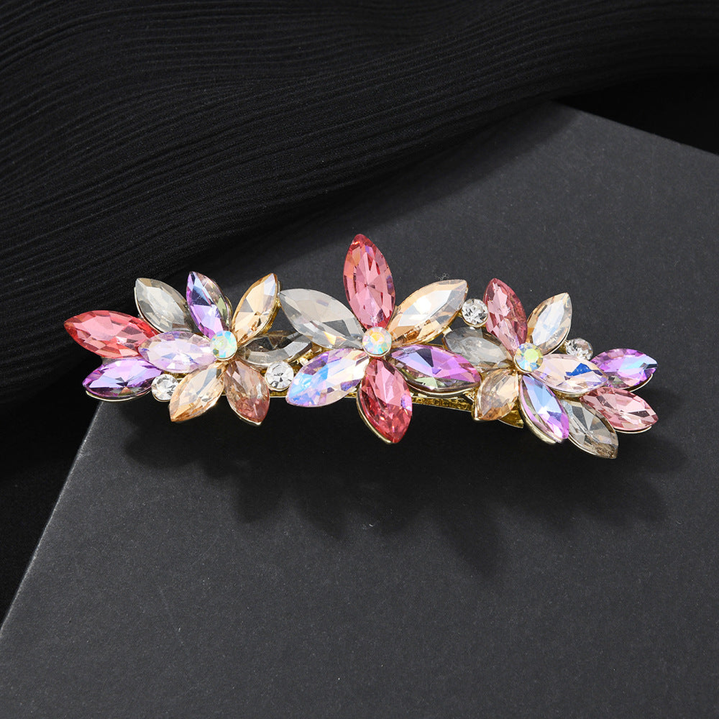 Beau - Floral Marquise Barrette