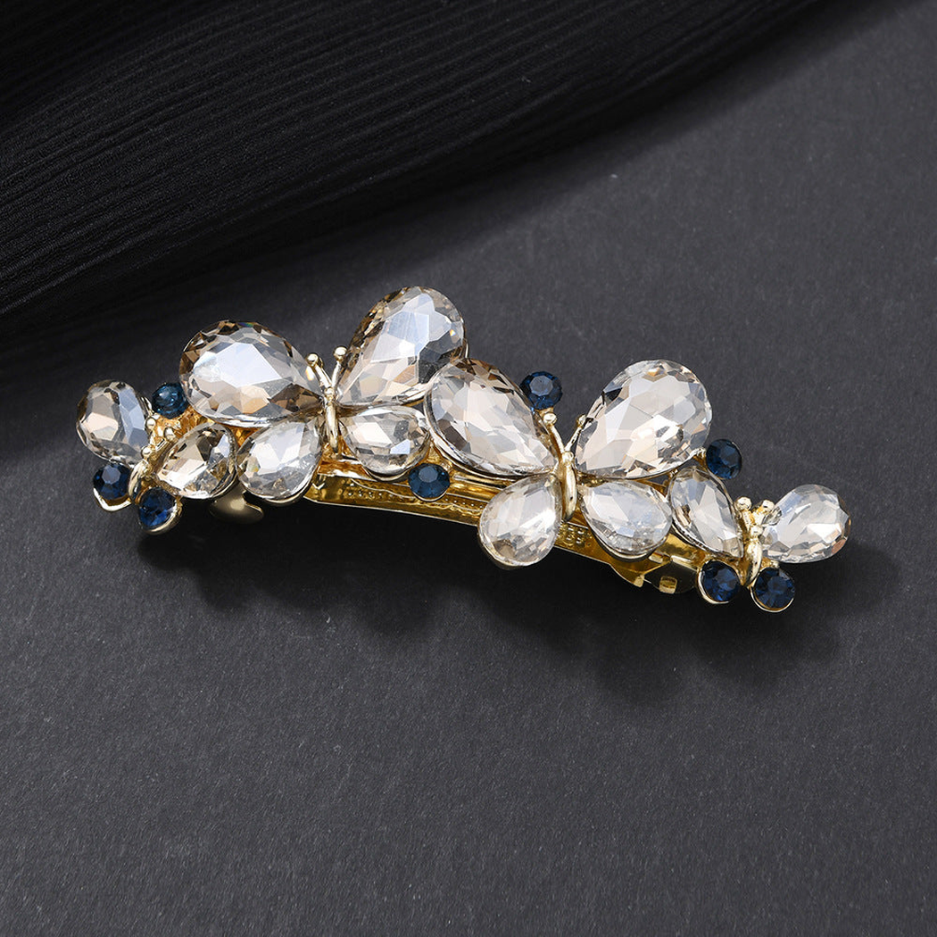 Beau - Butterfly Teardrop Barrette