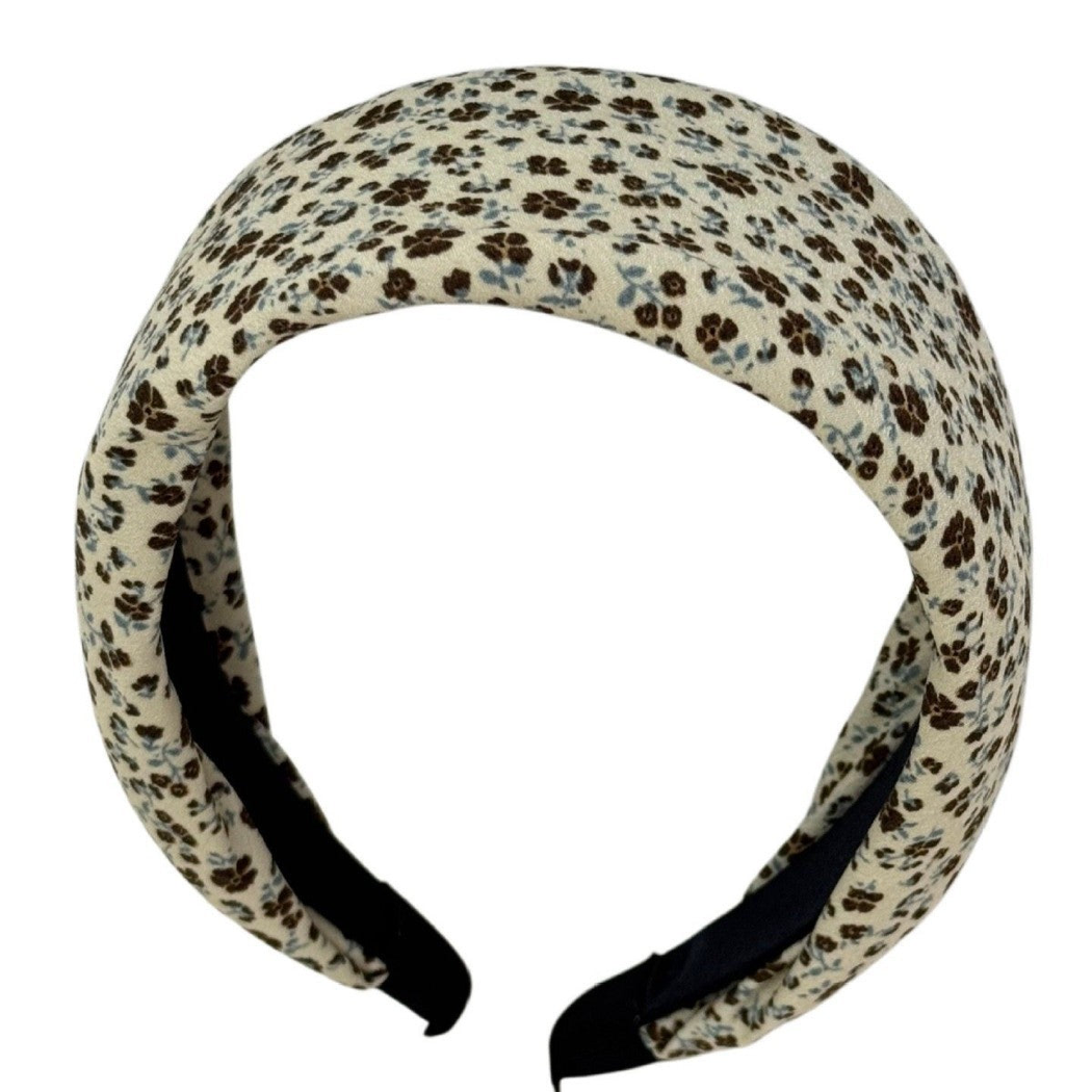 Gifty - Polka-Dot Padded Wide-Crown Headband