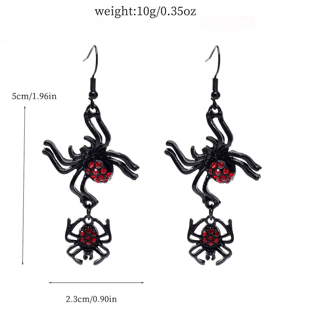 Nozari - Spider Web Red Accent Jewelry
