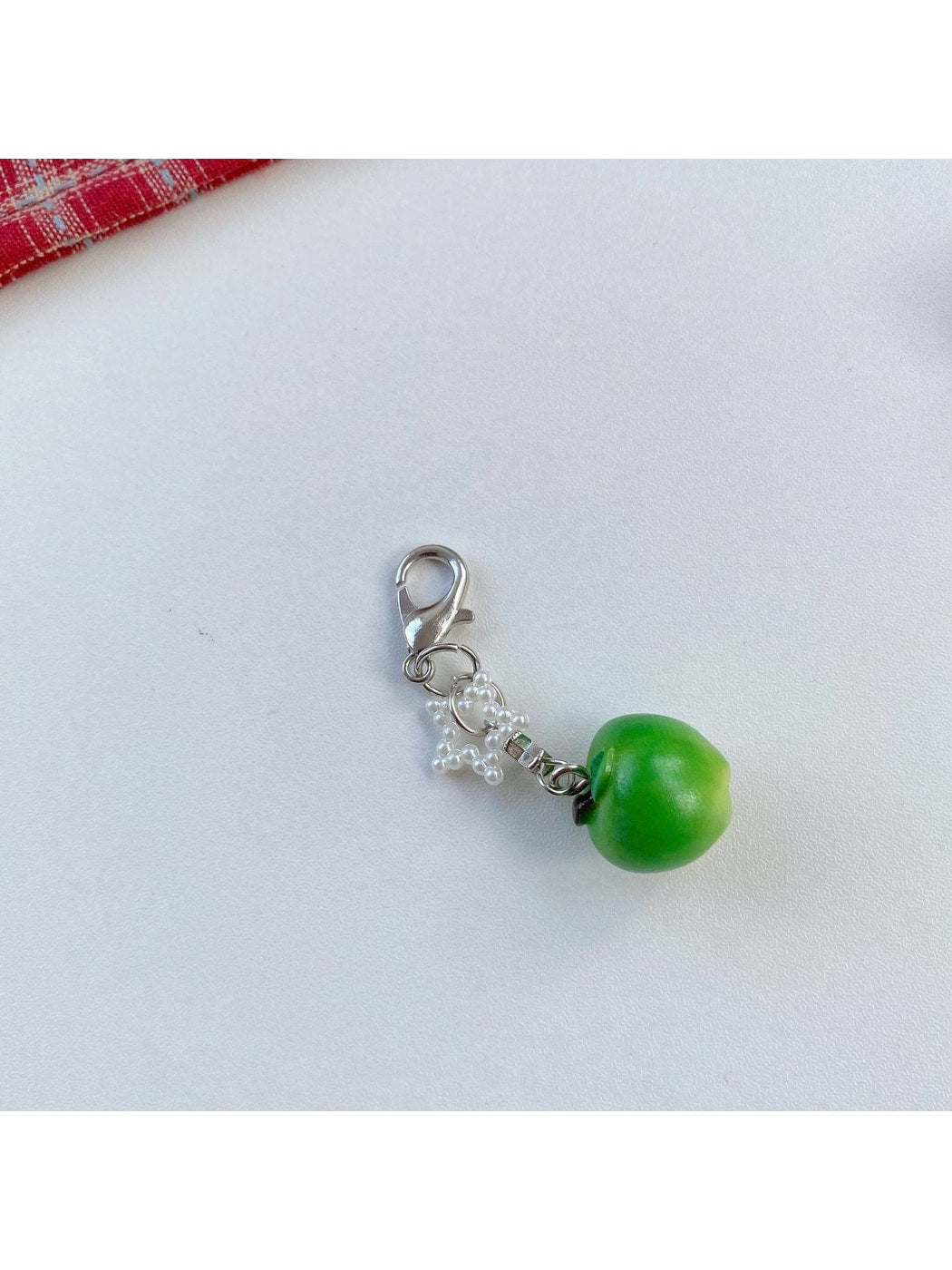 Keypus - Mini Apple Star Charm Lobster Clasp Keychain