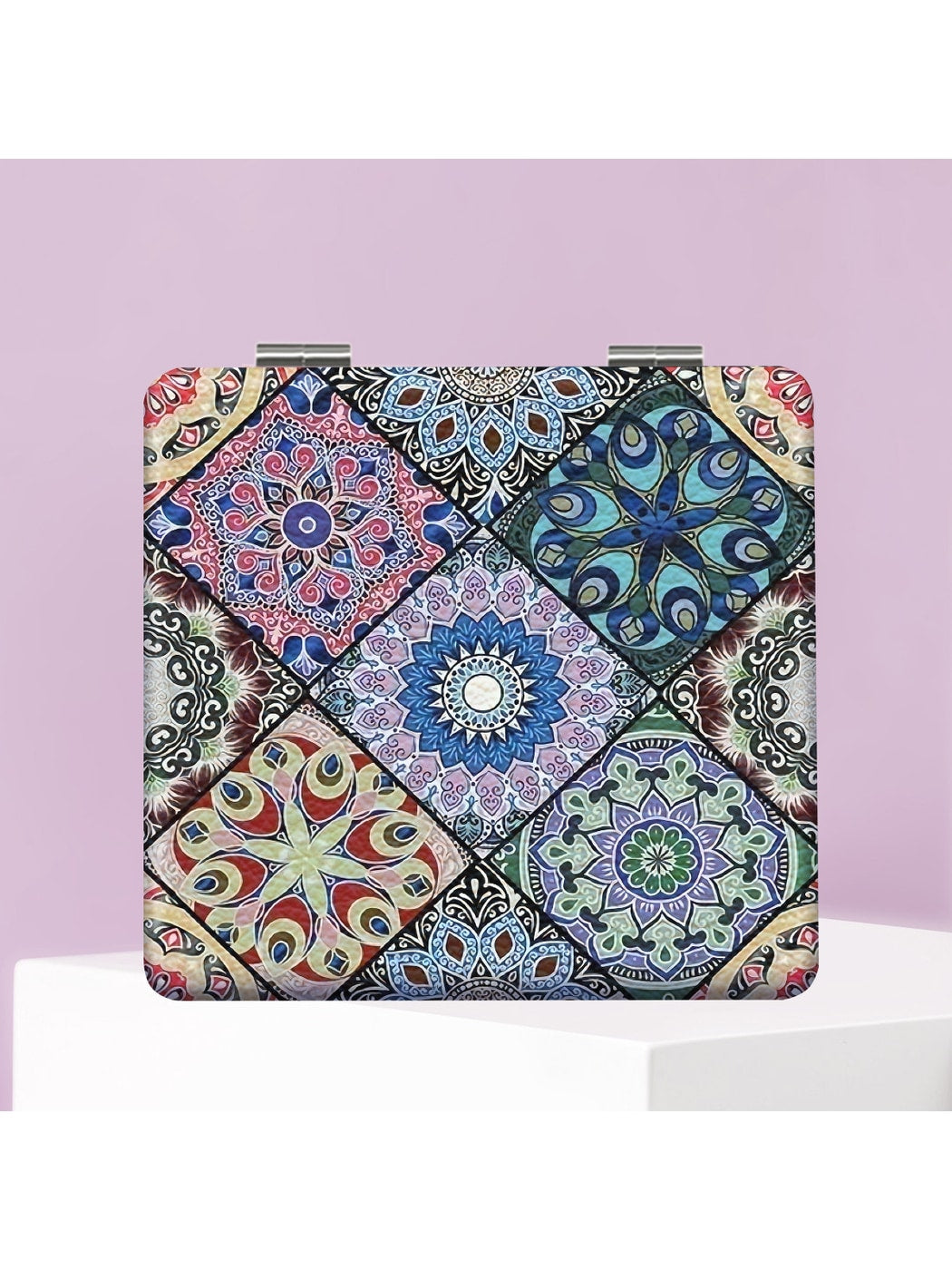 Mirroray - Decorative Pattern Folding Makeup Mirror
