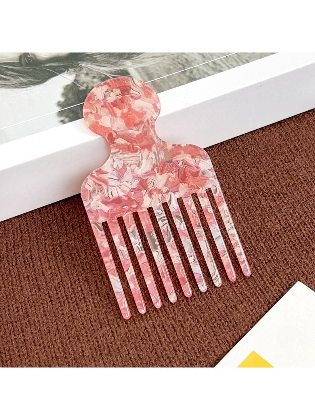 Camerow - Iridescent Geometric Travel Comb
