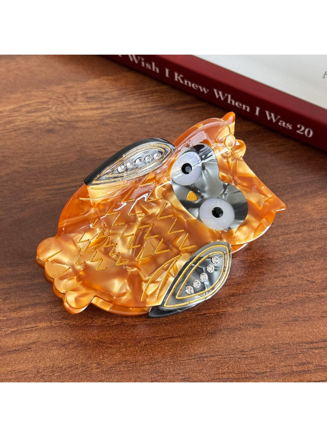 Beau - Creative Owl Hair Claw Clip Cute Cartoon