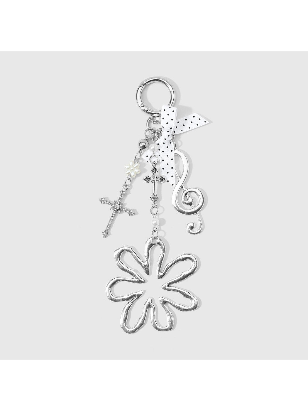 Keypus - Modern Minimalist Music Motif Keychain Bag Charm