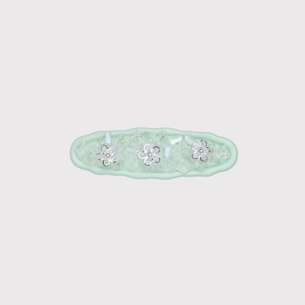 Beau - Sweet Pastel Floral Wavy Hair Clip