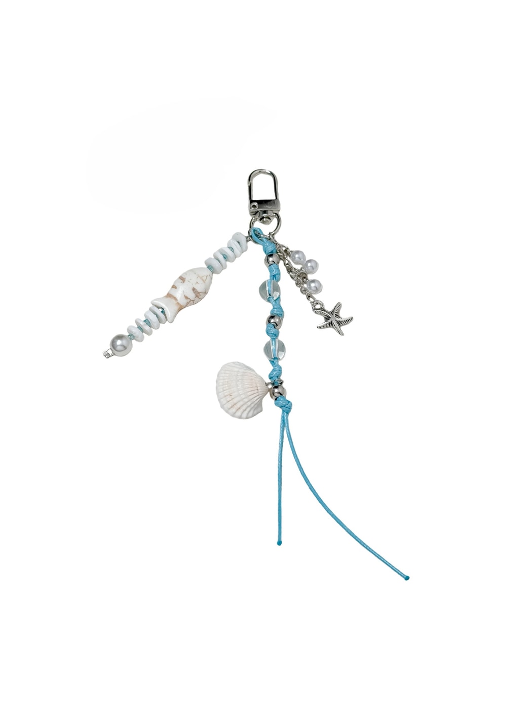 Keypus - Coastal Starfish Charm Keychain