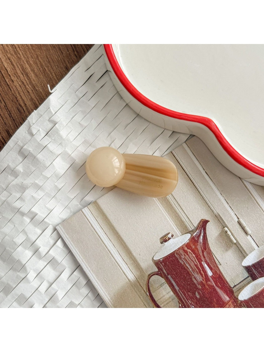 Beau - Cute Ball-Shaped Side Hair Clip