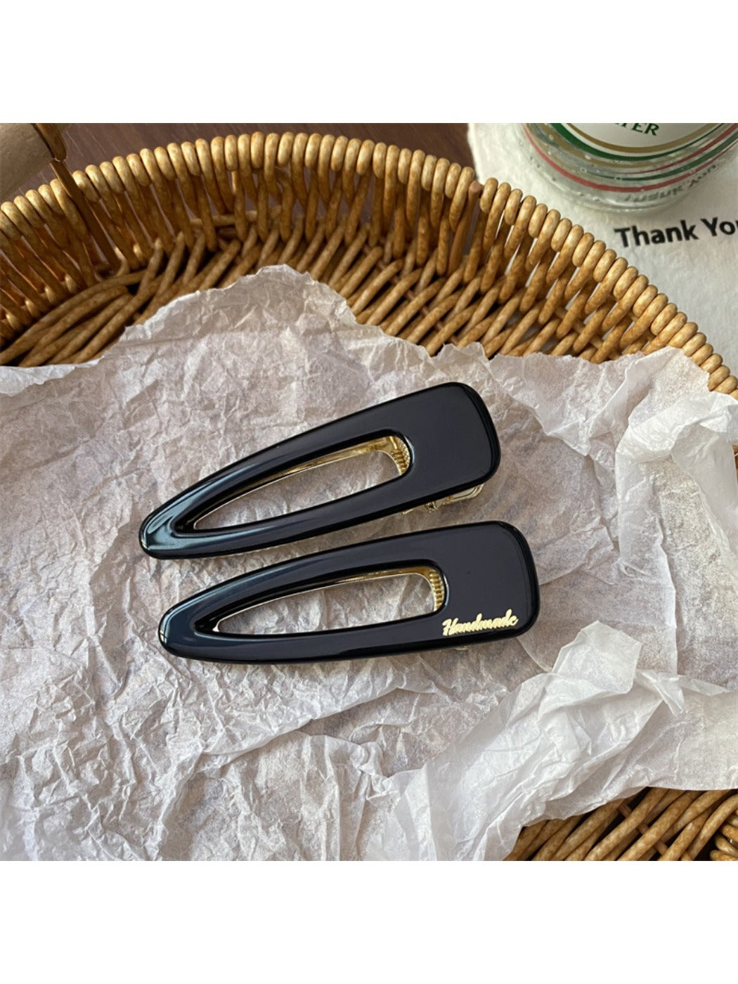 Beau - Vintage Openwork Triangle Hair Clip