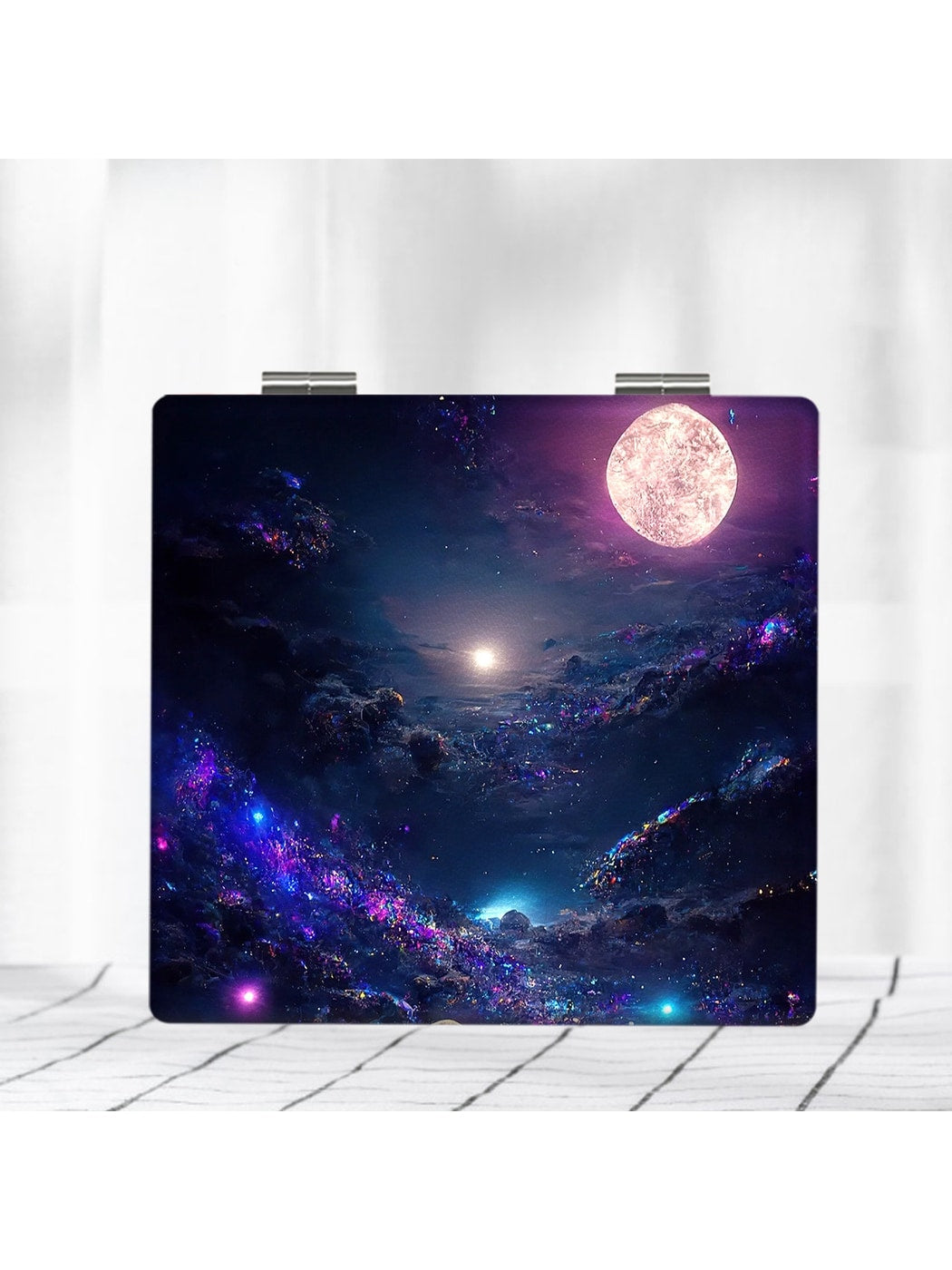 Mirroray - Decorative Starry Sea Portable Pocket Mirror