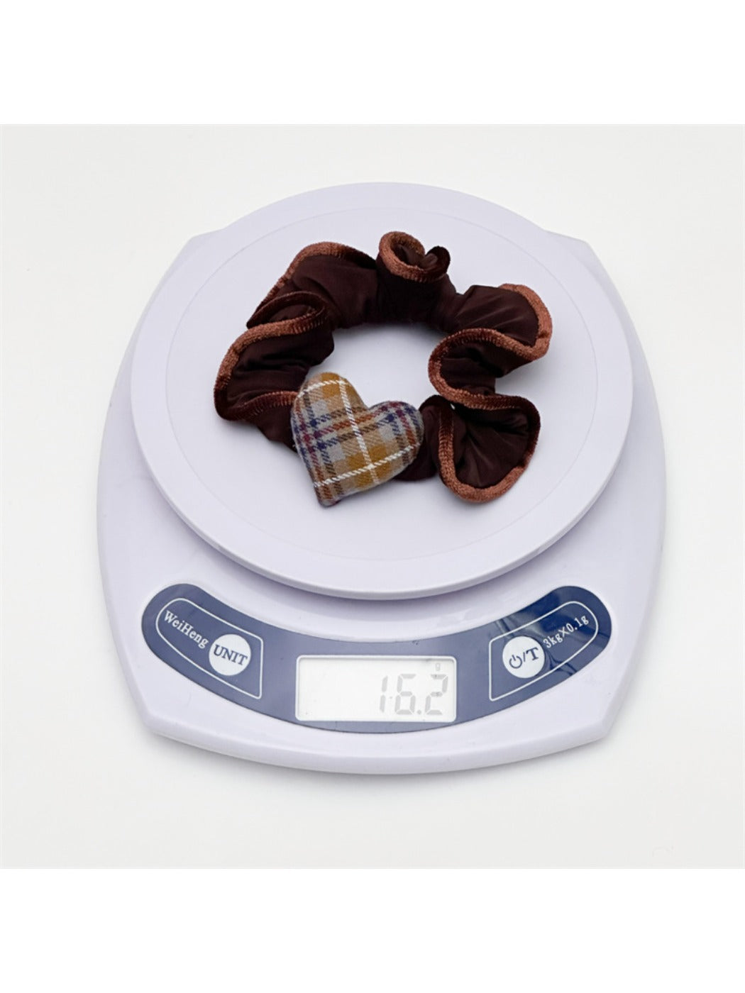 Gifty - Brown Heart Shaped Hair Tie
