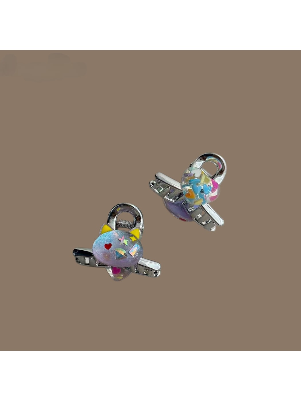 Beau - Cute Cartoon Cat Ear Plastic Claw Clip