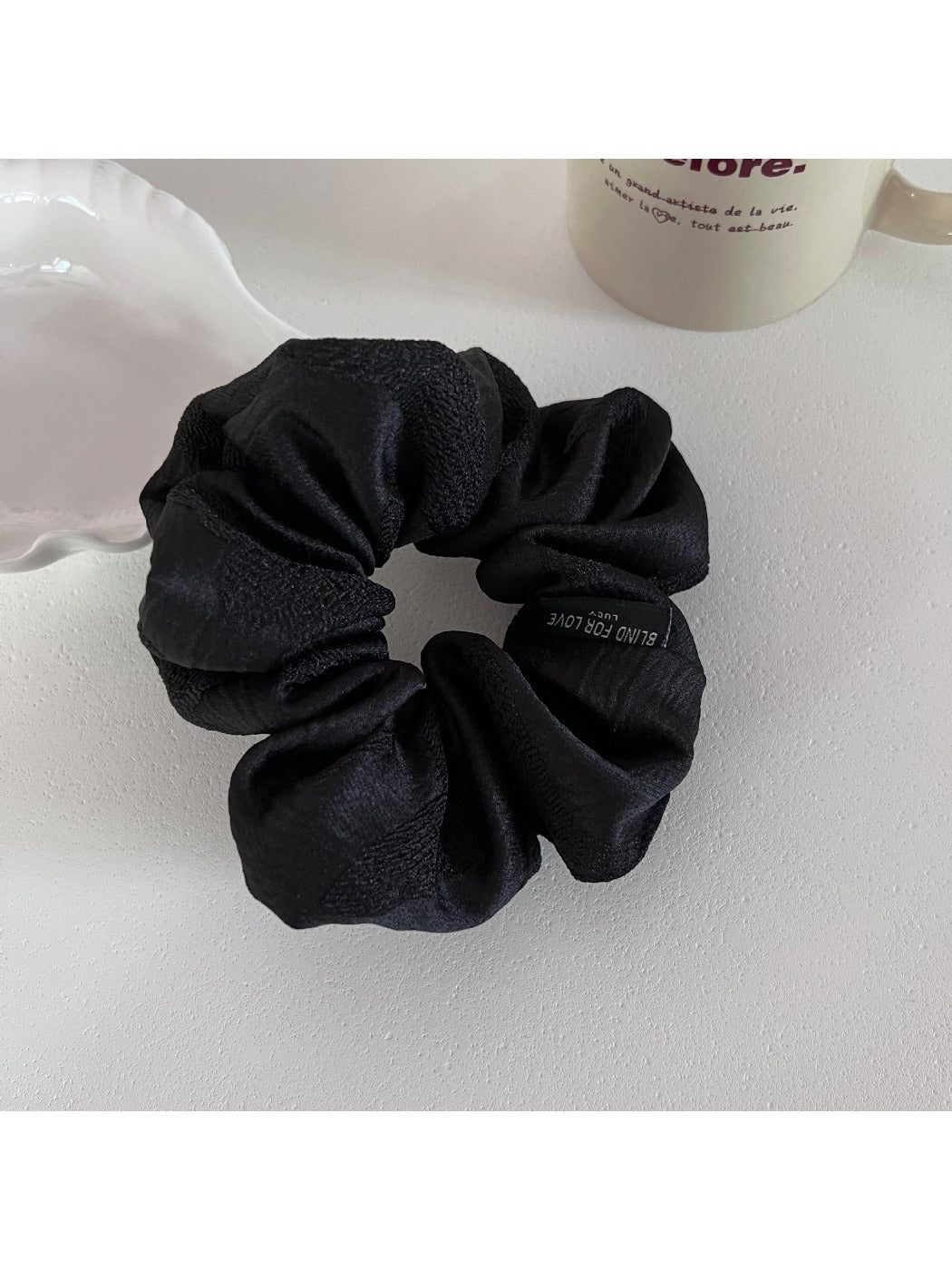 Gifty - Simple Textured Scrunchie for Women