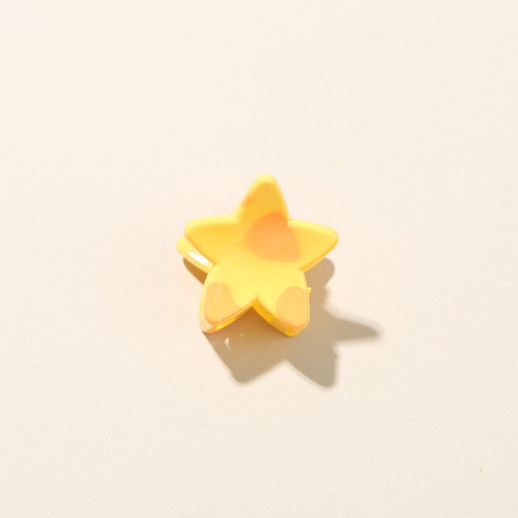 Beau - Sweet Star Shape Glossy Side Styling Claw Clip