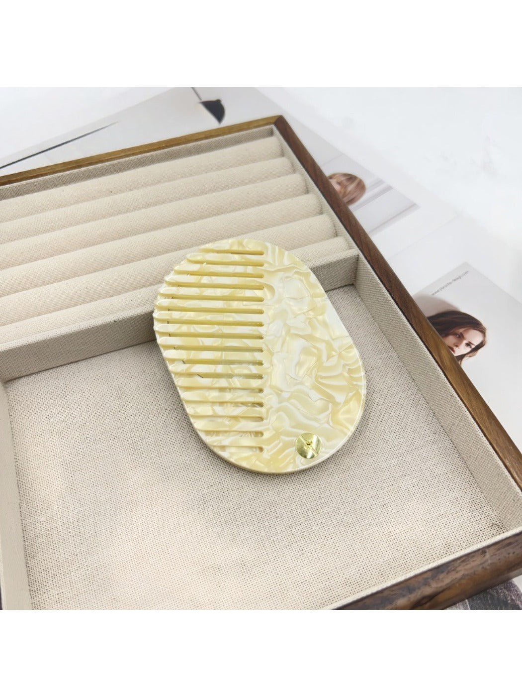 Camerow - Compact Mirror Comb Dual