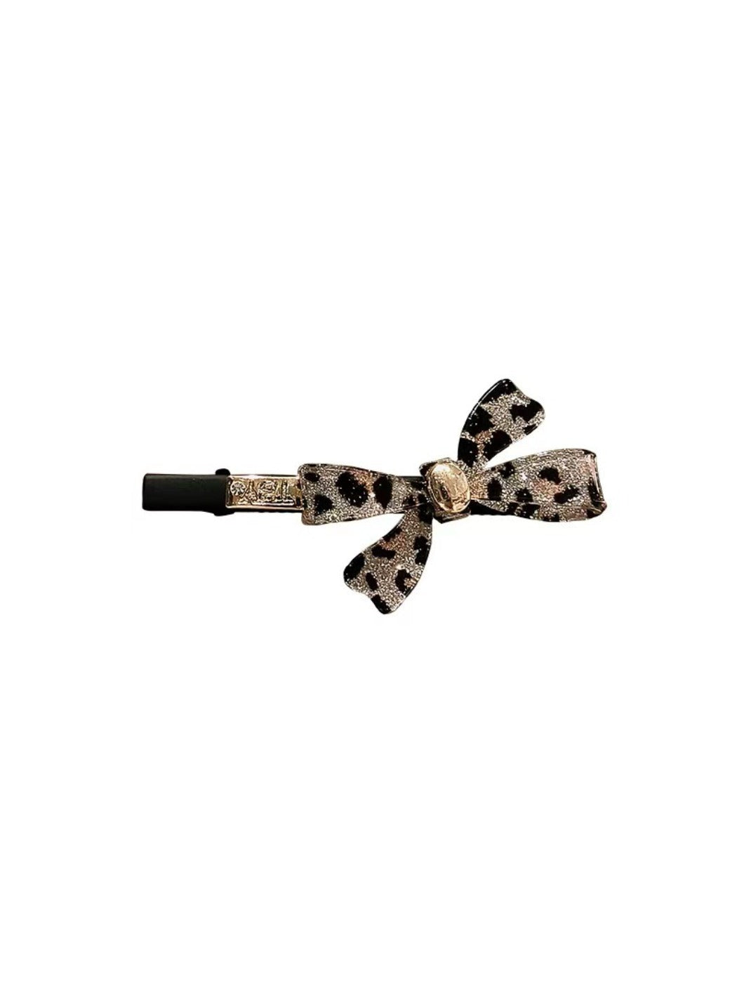 Beau - Leopard Printed Bow Hair Clip