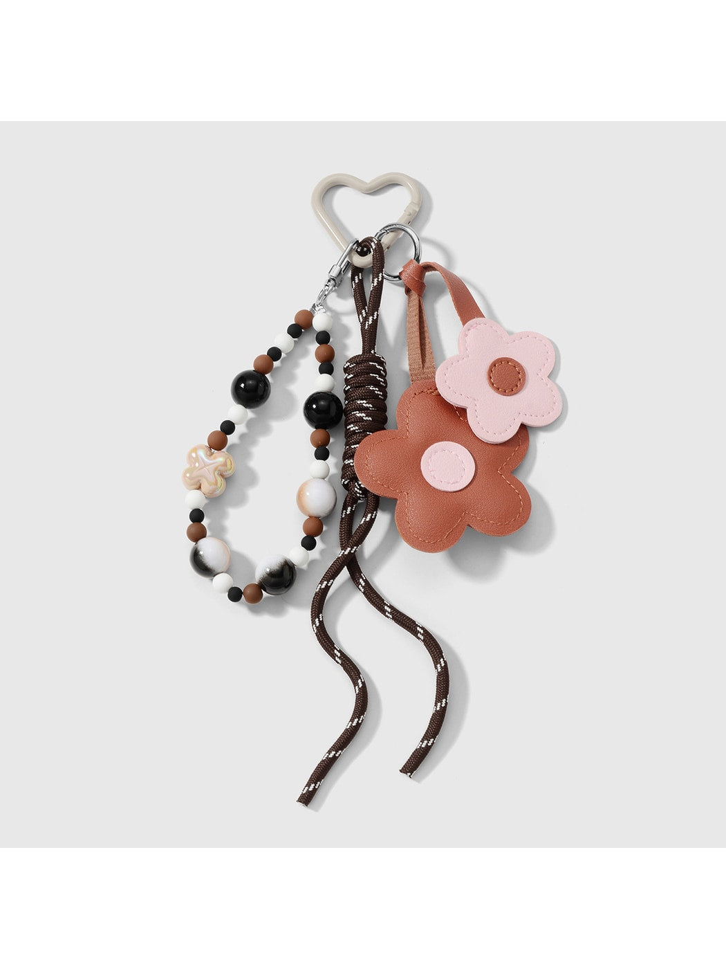 Keypus - Retro Bow Tassel Flower Keychain Bag Charm