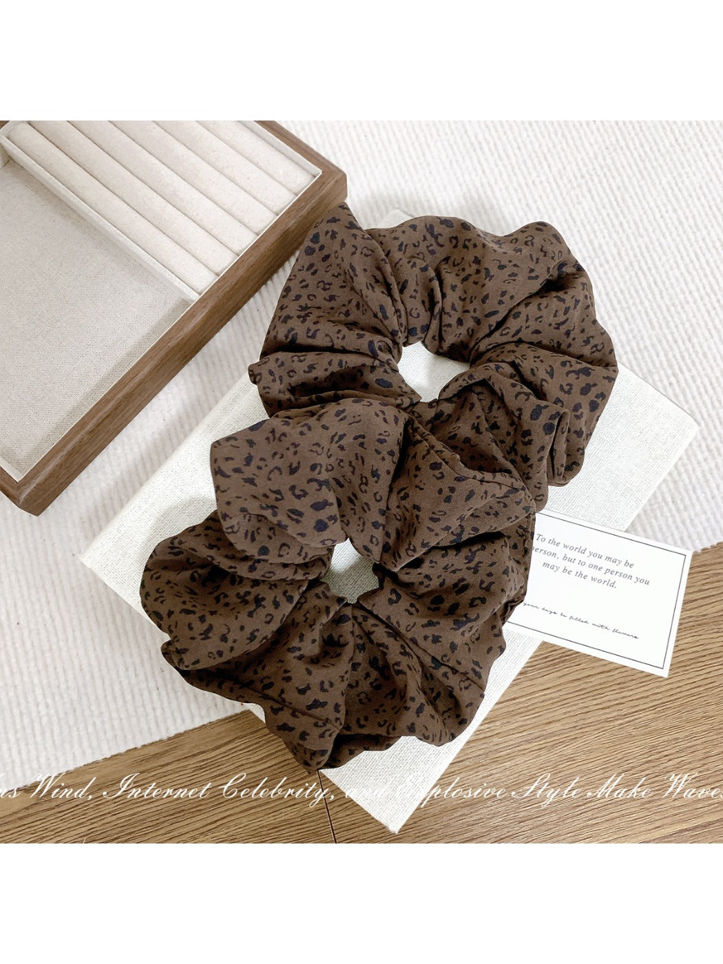 Gifty - Leopard Retro Hair Ring