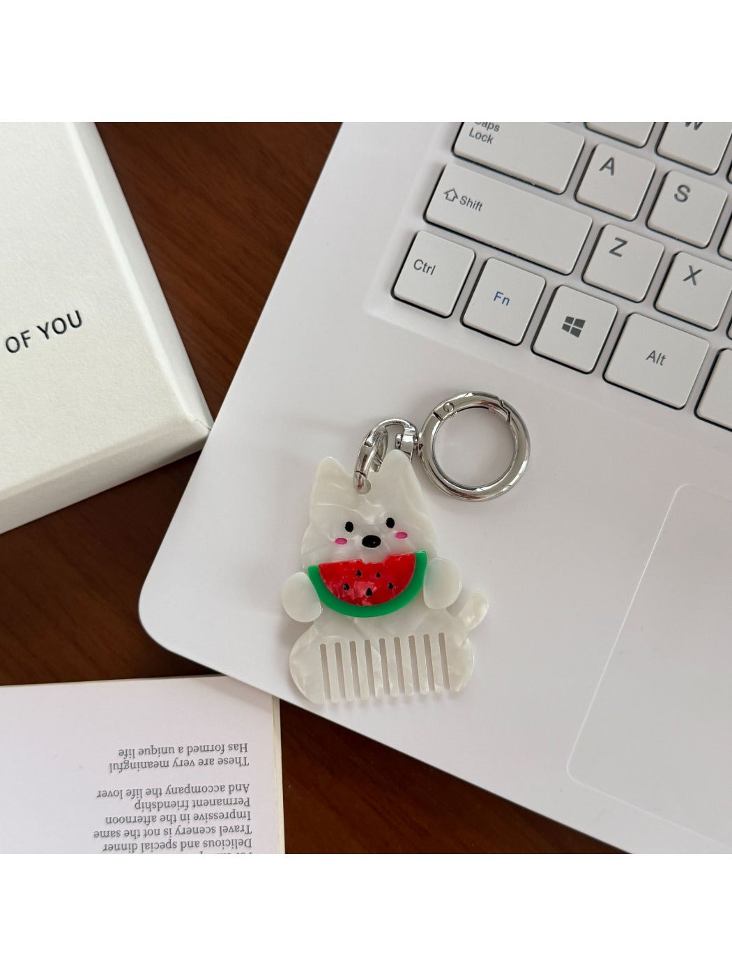 Keypus - Animal Shape Comb Bag Charm Keychain