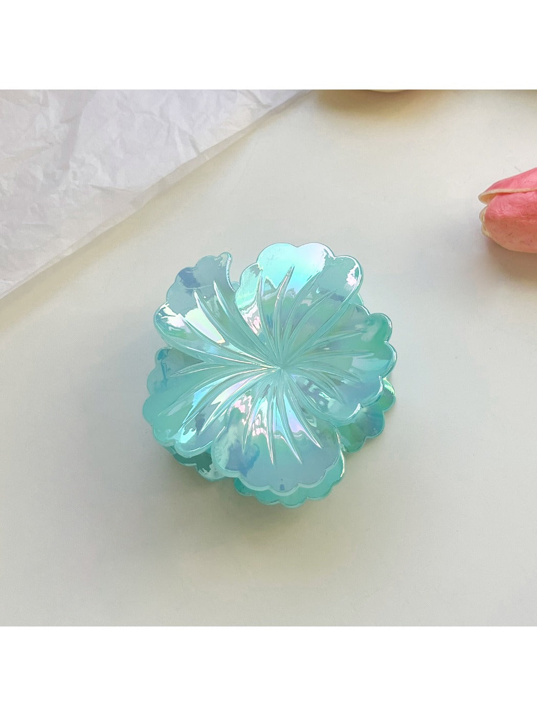 Beau - Colorful Egg Flower Shaped Hair Clip