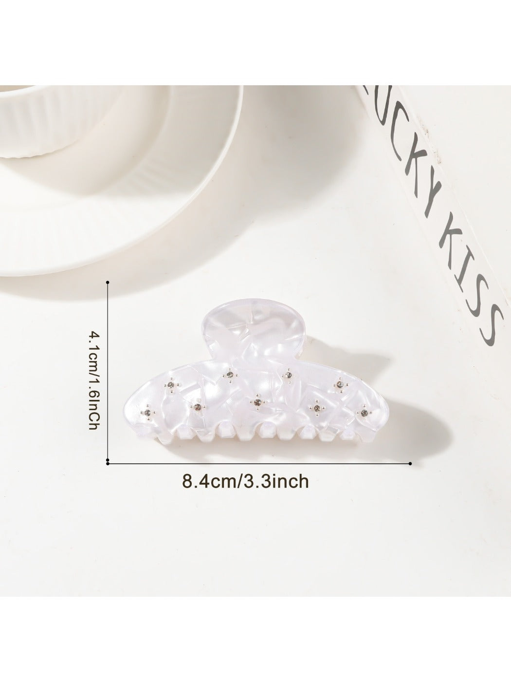 Beau - Elegant Crescent Shaped Hair Claw Clip