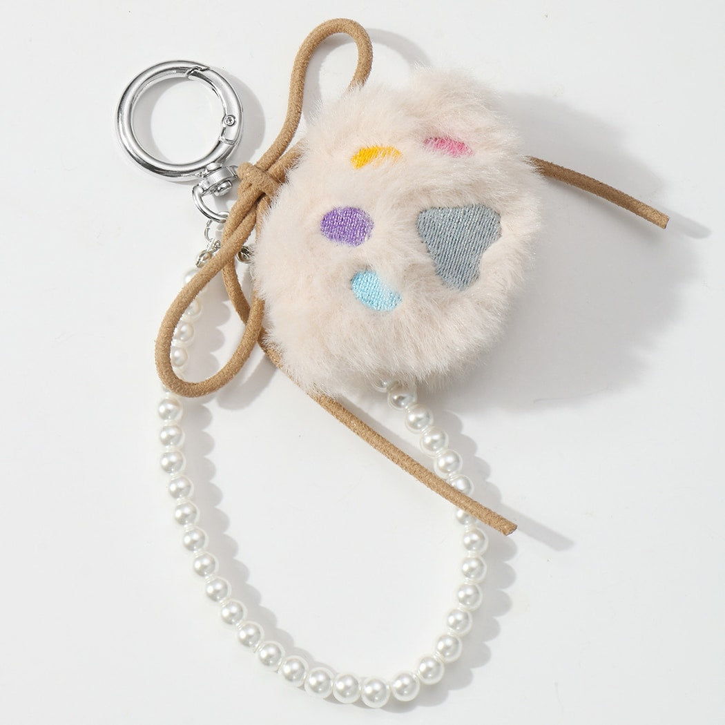 Keypus - Cute Plush Cat Paw Design Keychain