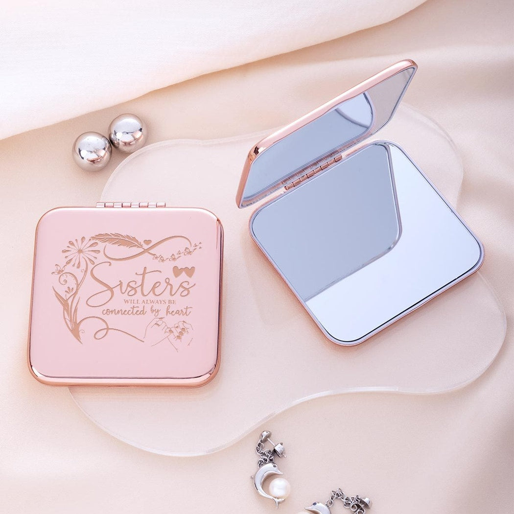 Mirroray - Double-Sided Square Folding Makeup Mirror