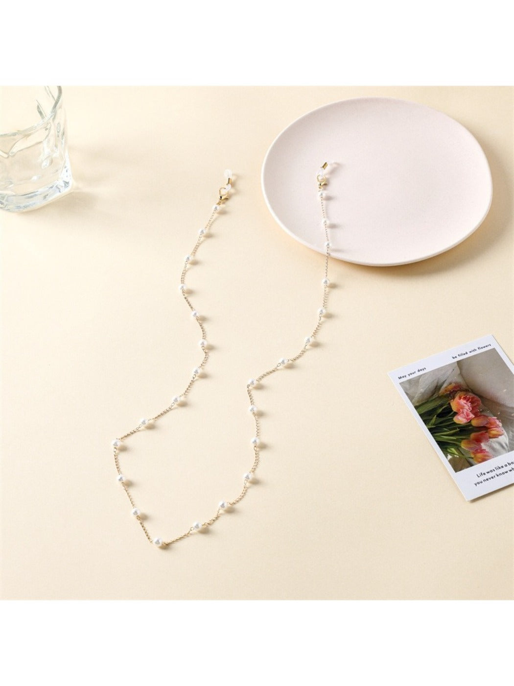 Velra - Elegant Beaded Eyeglass Strap