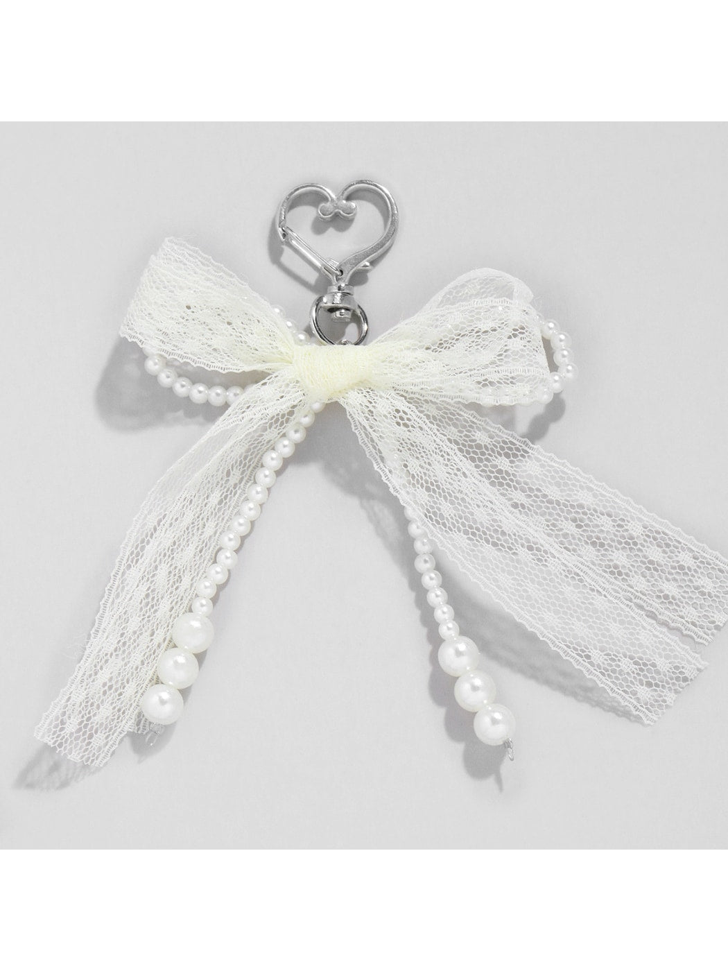 Keypus - Cute Y2K Lace Bow Bag Charm Keychain