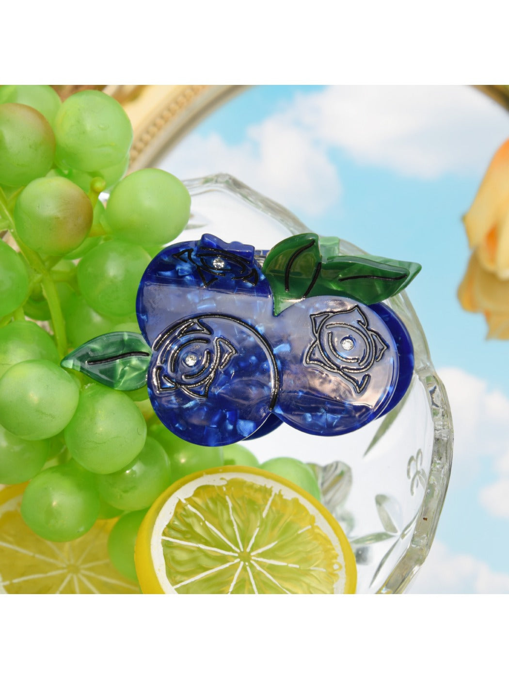 Beau - Cute Creative Blueberry Hair Clips