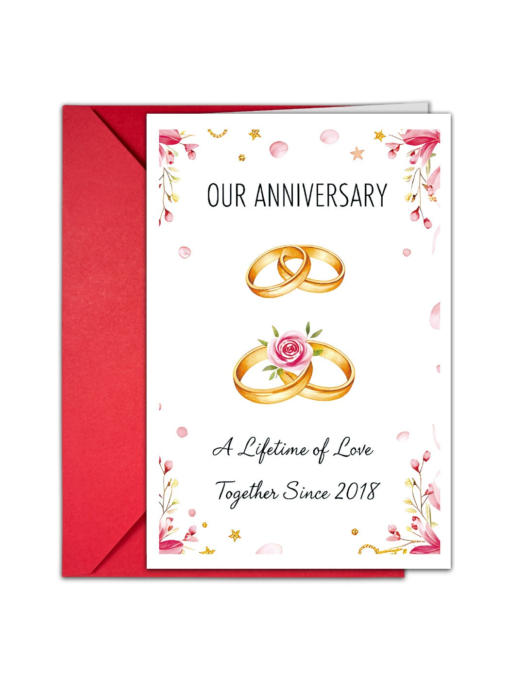 Carduria - Anniversary Thank You Greeting Card