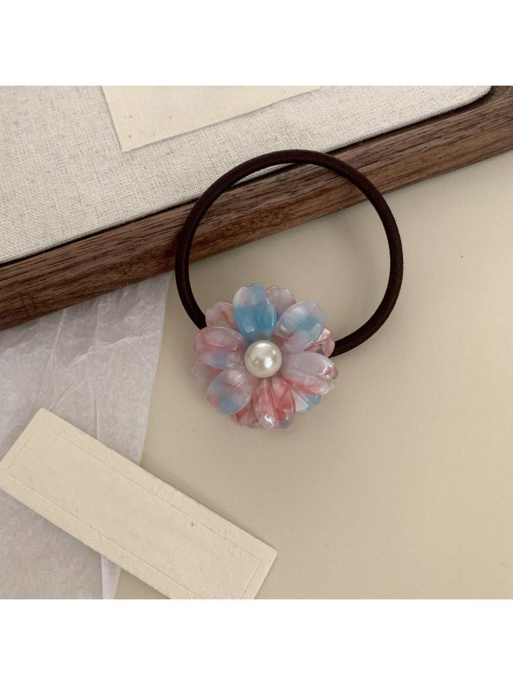 Gifty - Floral Acetate Elastic Hair Tie
