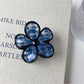 Beau - Blue Plaid Claw Clip