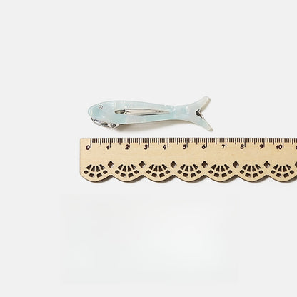 Beau - Fish Shape Acetate Side Barrette