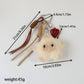 Keypus - Heart Detail Star Plush Keychain